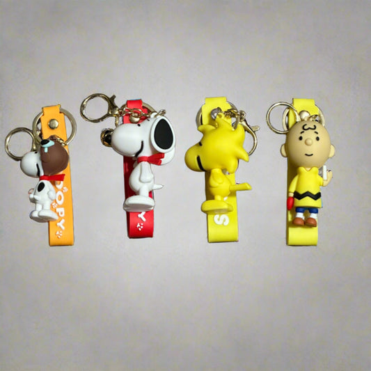 Snoopy - Peanuts PVC Cartoon Keychains