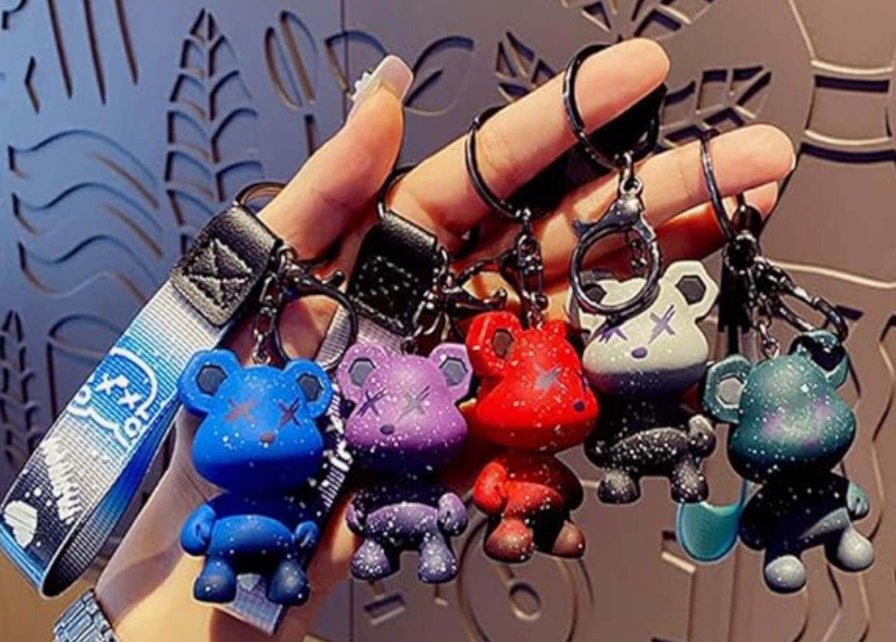 Cool Couple's Bear Keychain (Assorted colors available)