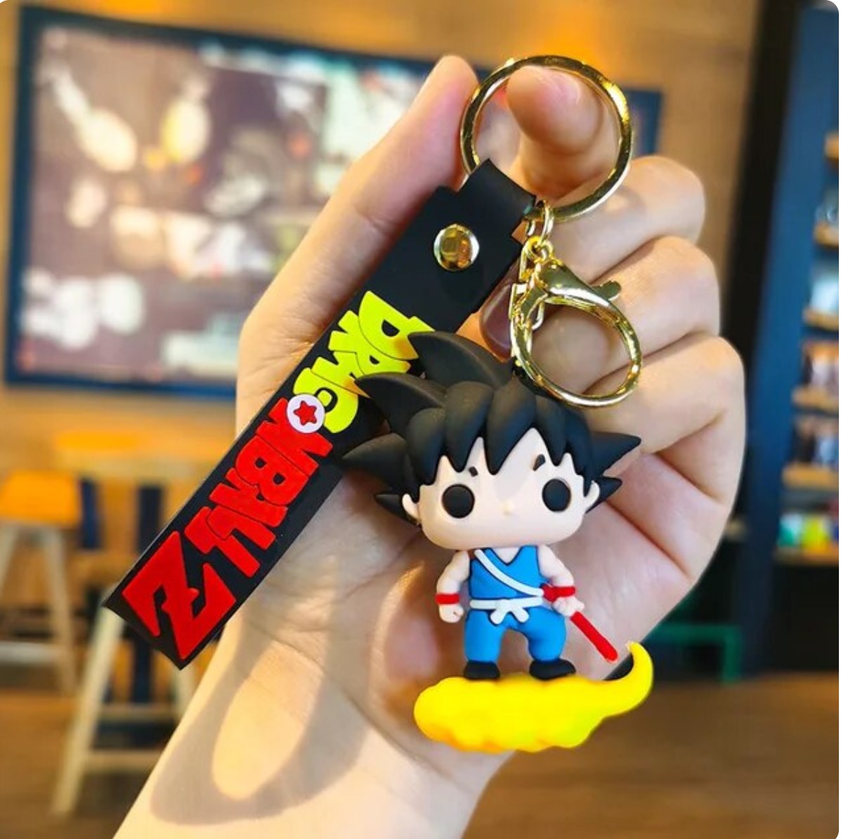 Dragon Ball Z PVC Anime Keychain