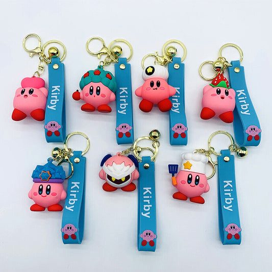 Kirby PVC Keychains (Assorted Styles)
