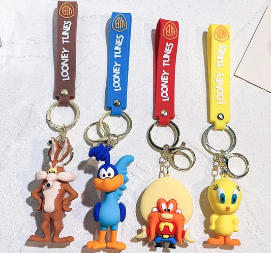 Looney Tunes Cartoon Keychains (4 Styles Available)