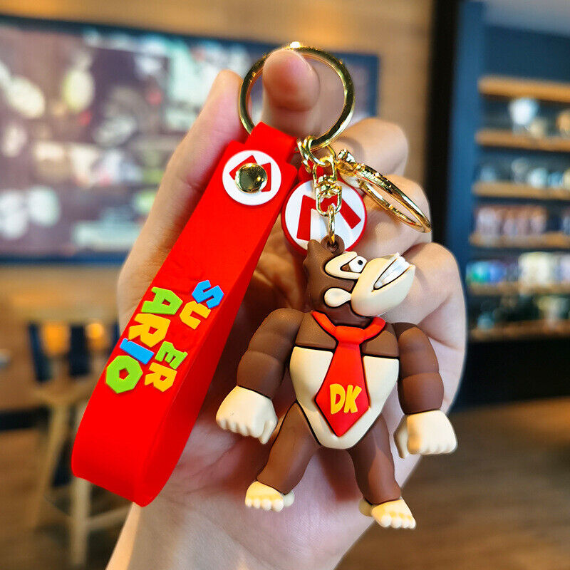 Mario & Friends Keychain for Super Boys and Girls. Perfect Gift!