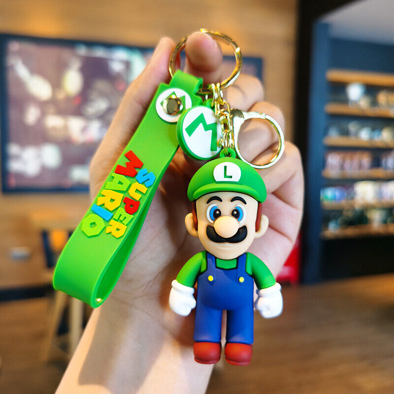 Mario & Friends Keychain for Super Boys and Girls. Perfect Gift!