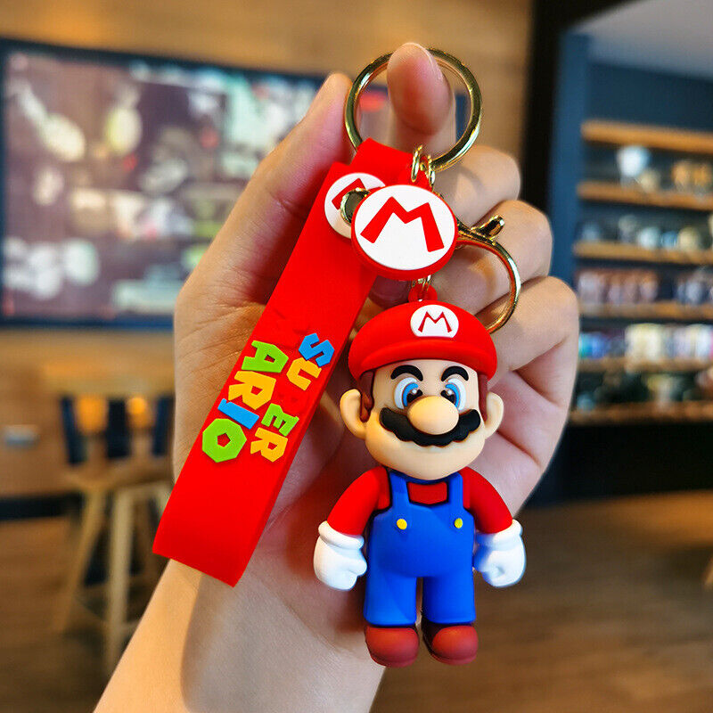 Mario & Friends Keychain for Super Boys and Girls. Perfect Gift!