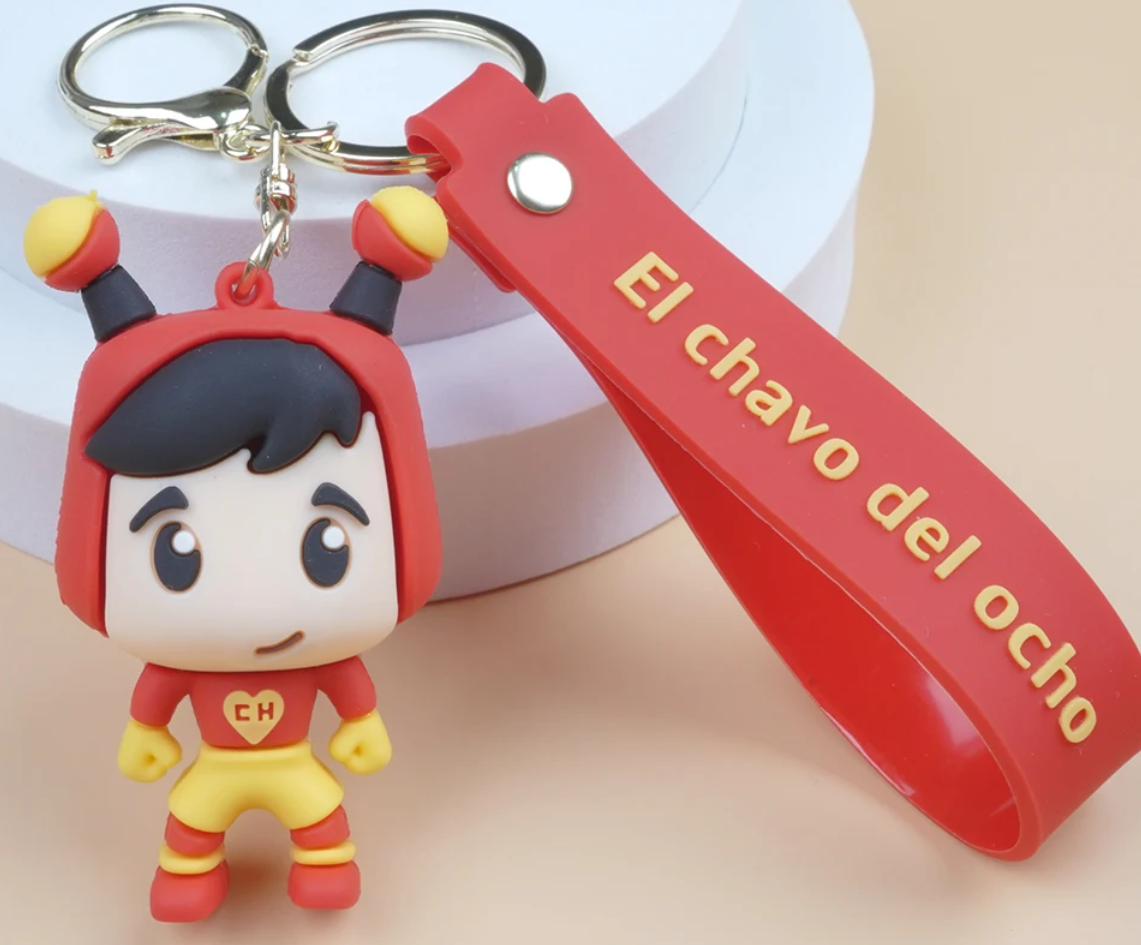 El Chavo Del Ocho and Friends 3D Figure Keychains