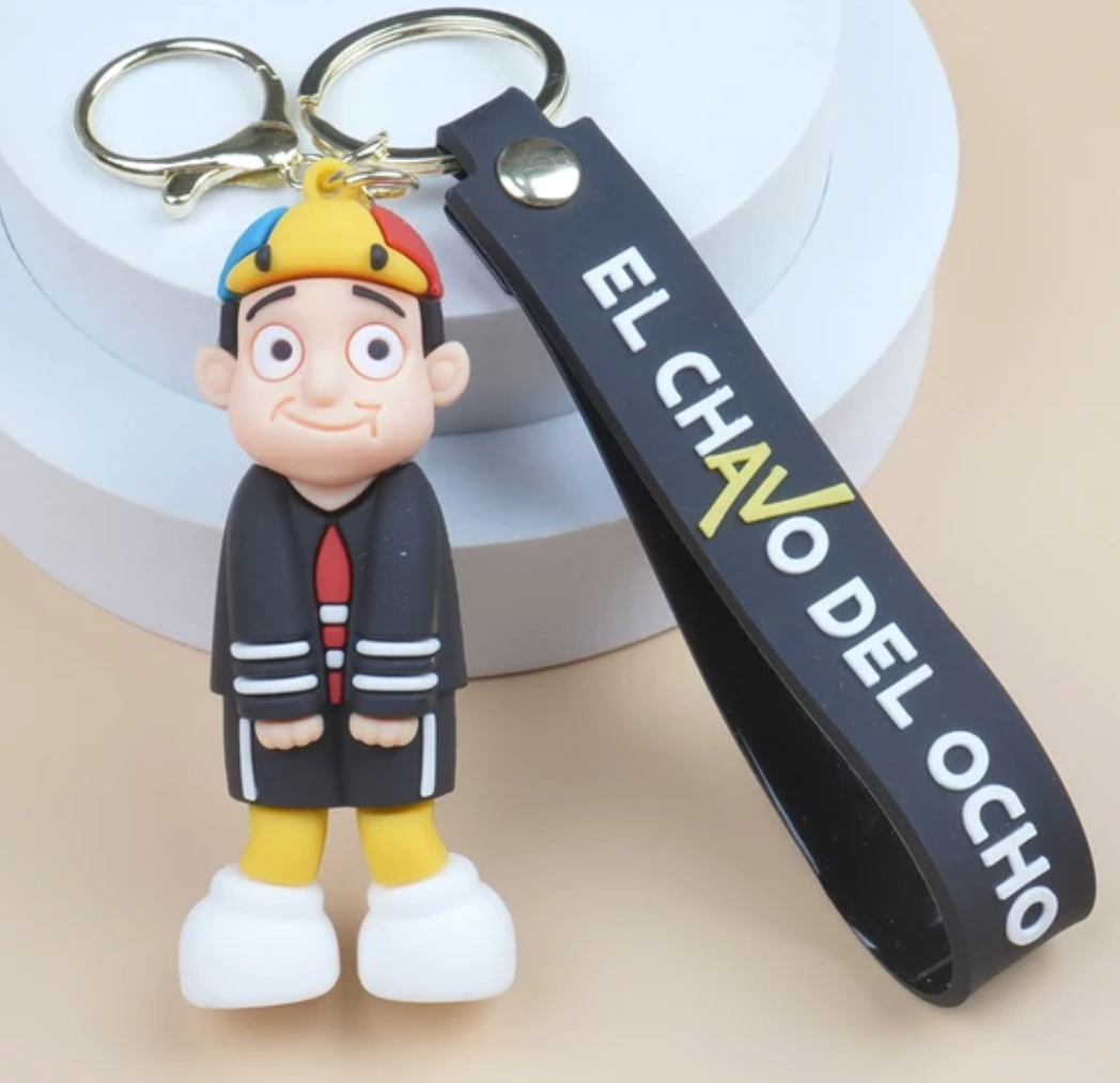 El Chavo Del Ocho and Friends 3D Figure Keychains