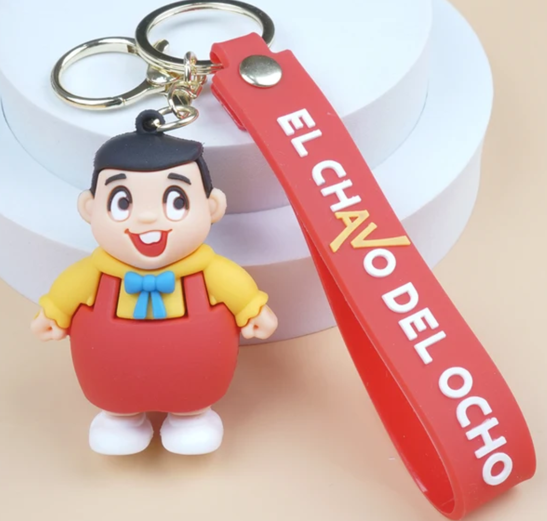 El Chavo Del Ocho and Friends 3D Figure Keychains