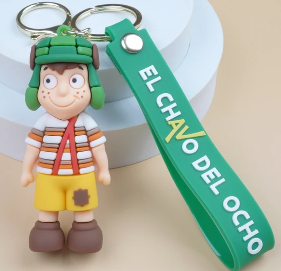 El Chavo Del Ocho and Friends 3D Figure Keychains