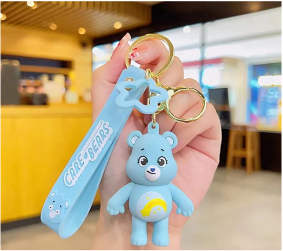 Care Bear 3D PVC Keychain (6 styles available)