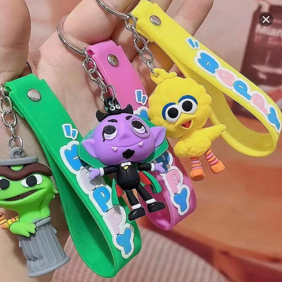 Sesame Street 3D Keychains (Various Styles)