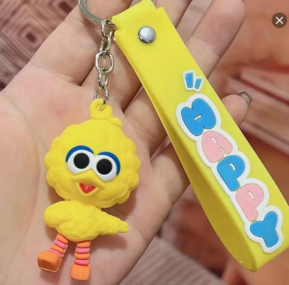 Sesame Street 3D Keychains (Various Styles)