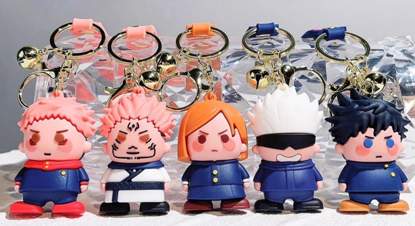 Jujutsu Kaisen Anime PVC Keychains