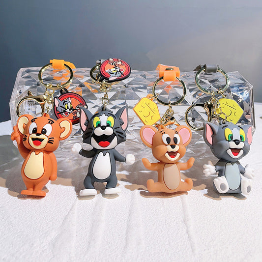 Tom & Jerry Cartoons Keychains (4 Styles Available)